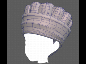 Base Hair for Boy V35 Model 3D