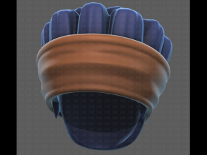 Base Hair for Boy V35 Model 3D