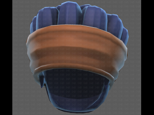 Base Hair for Boy V35 Model 3D