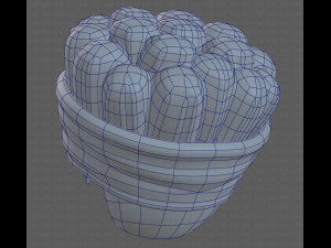 Base Hair for Boy V35 Model 3D