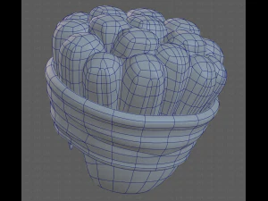 Base Hair for Boy V35 3D Model