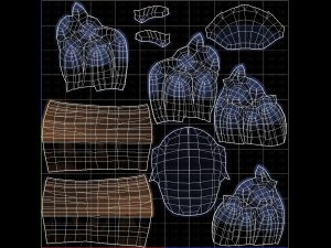 Base Hair for Boy V35 Model 3D