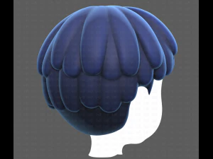 Base Hair for Boy V36 3D Model