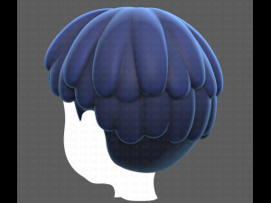 Base Hair for Boy V36 Modelo 3D
