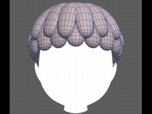 Base Hair for Boy V36 Modelo 3D