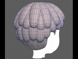 Base Hair for Boy V36 Modelo 3D