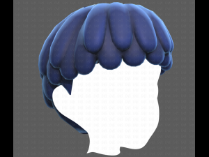 Base Hair for Boy V36 Modelo 3D