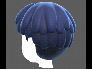 Base Hair for Boy V36 3D Model