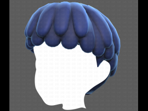 Base Hair for Boy V36 Modelo 3D