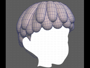 Base Hair for Boy V36 Modelo 3D