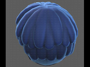 Base Hair for Boy V36 3D Model