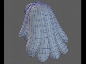 Base Hair for girl V37 3Dモデル