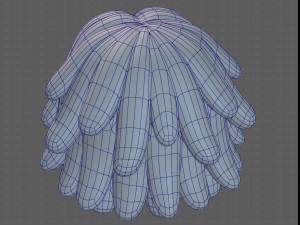 Base Hair for girl V38 Modelo 3D