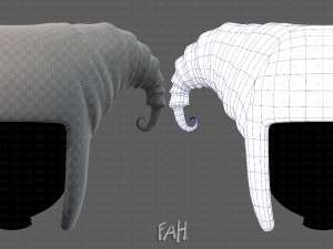 Cap V37 Modelo 3D