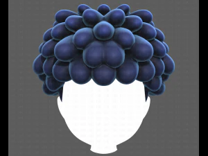 Base Hair for Boy V37 3D Model