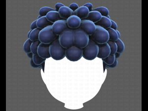 Base Hair for Boy V37 Modelo 3D