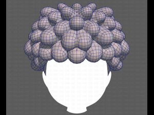 Base Hair for Boy V37 Modelo 3D