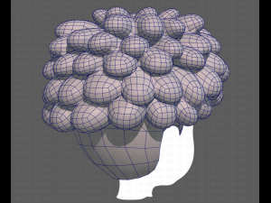 Base Hair for Boy V37 Modelo 3D