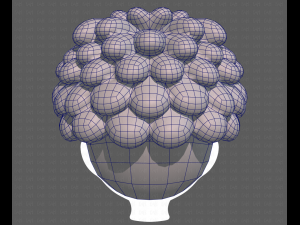 Base Hair for Boy V37 Modelo 3D