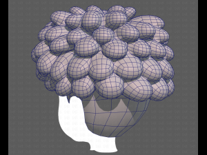 Base Hair for Boy V37 Modelo 3D