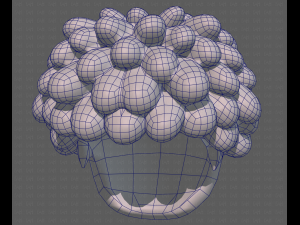 Base Hair for Boy V37 Modelo 3D