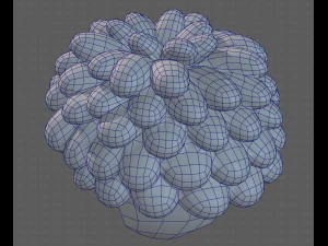 Base Hair for Boy V37 3D Model