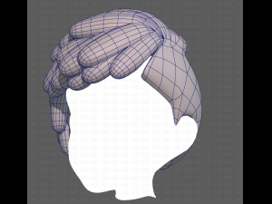 Base Hair for Boy V38 Modèle 3D