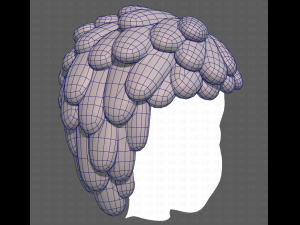 Base Hair for Boy V38 Modèle 3D