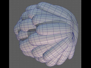 Base Hair for Boy V38 3D Model