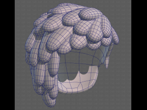 Base Hair for Boy V38 Modèle 3D