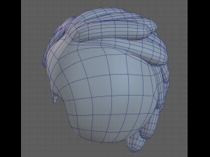 Base Hair for Boy V38 Modèle 3D