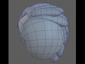Base Hair for Boy V38 Modèle 3D