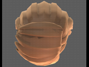 Base Hair for girl V39 Modelo 3D