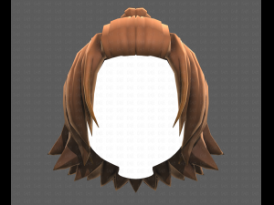 Base Hair for girl V40 Modelo 3D