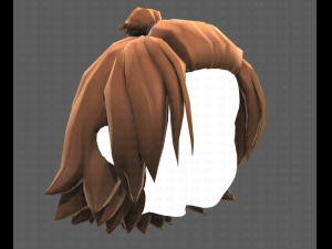 Base Hair for girl V40 Modelo 3D