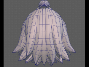 Base Hair for girl V40 Modelo 3D