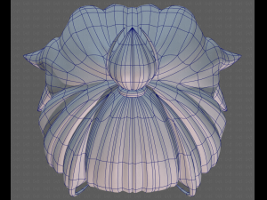 Base Hair for girl V40 Modelo 3D