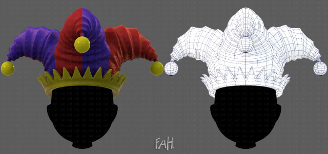 Gorra V39 Modelo 3D .c4d .max .obj .3ds .fbx .stl .blend 