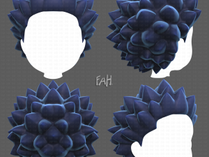 Base Hair for Boy V39 Modelo 3D