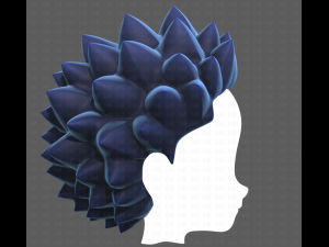 Base Hair for Boy V39 3D Model