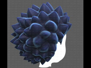Base Hair for Boy V39 3D Model
