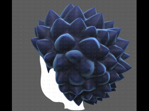 Base Hair for Boy V39 3D Model