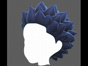 Base Hair for Boy V39 3D Model