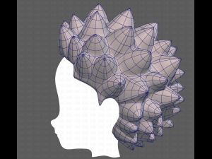 Base Hair for Boy V39 3D Model