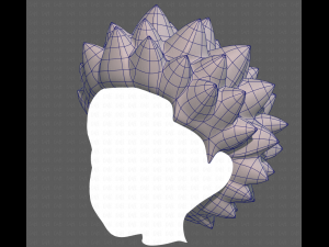 Base Hair for Boy V39 3D Model
