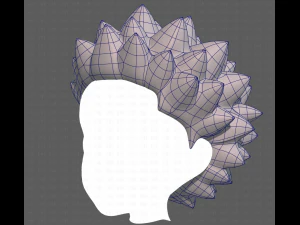 Base Hair for Boy V39 3D Model