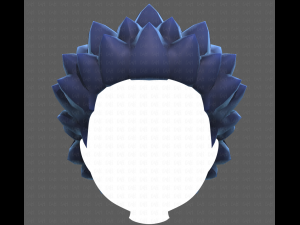 Base Hair for Boy V39 3D Model