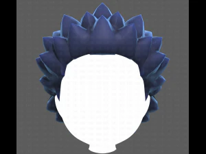 Base Hair for Boy V39 3D Model