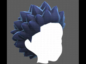 Base Hair for Boy V39 3D Model