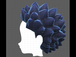 Base Hair for Boy V39 3D Model